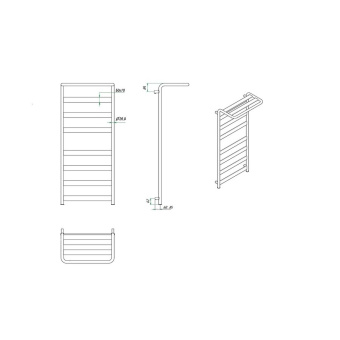 Электрический полотенцесушитель Grota Caldo