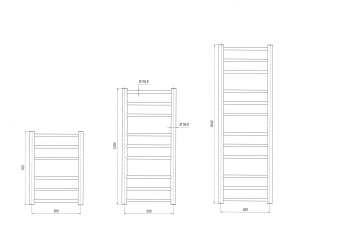 Водяной полотенцесушитель Grota Grosso