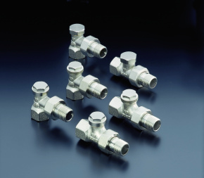 1091062, Вентиль на обратную подводку Oventrop Combi 2 артикул 1/2 угловой