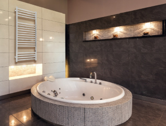 Электрический полотенцесушитель Grota Quadro