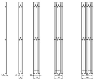 Водяной полотенцесушитель Grota Corsa