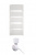 Электрический полотенцесушитель Terma Alex 1140x500 белый RAL 9016 c тэном MEG 600 Ватт, белый