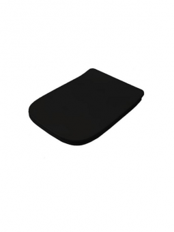 Сиденье для унитаза, Artceram, A16, шг 360*450, цвет-черный матовый