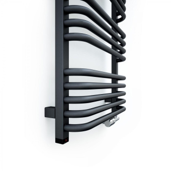 Электрический полотенцесушитель Terma Alex 540x400 черный