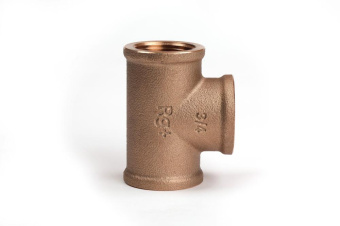 Тройник бронзовый РЕХАУ AURLINE, Rp3/4", RX+ (Rehau, 18771051001)
