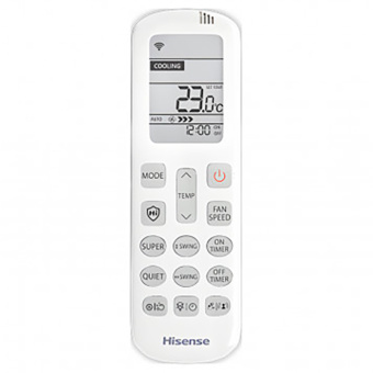 Внутренний блок настенного типа серии PREMIUM SILVER FREE Match DC Inverter AMS-12UR4SVETG67(R) SILVER FM Hisense AMS-12UR4SVETG67(R) SILVER FM