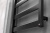 Водяной полотенцесушитель Grota Brezza 530x900 (чёрный матовый) и комплект уголков Квадрат GROTA, черный