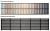 Стандартная поперечная декоративная решетка Mohlenhoff 145 мм, С32 светлая бронза