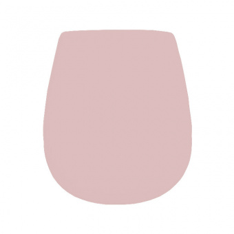 Сиденье для унитаза, Artceram, Azuley, шг 360*450, цвет-Pink Matt